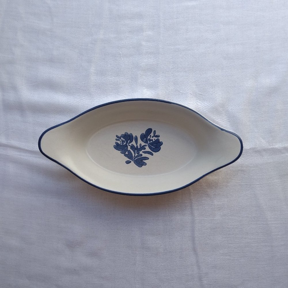 Vintage Pfaltzgraff Yorktowne Large Au Gratin Dish